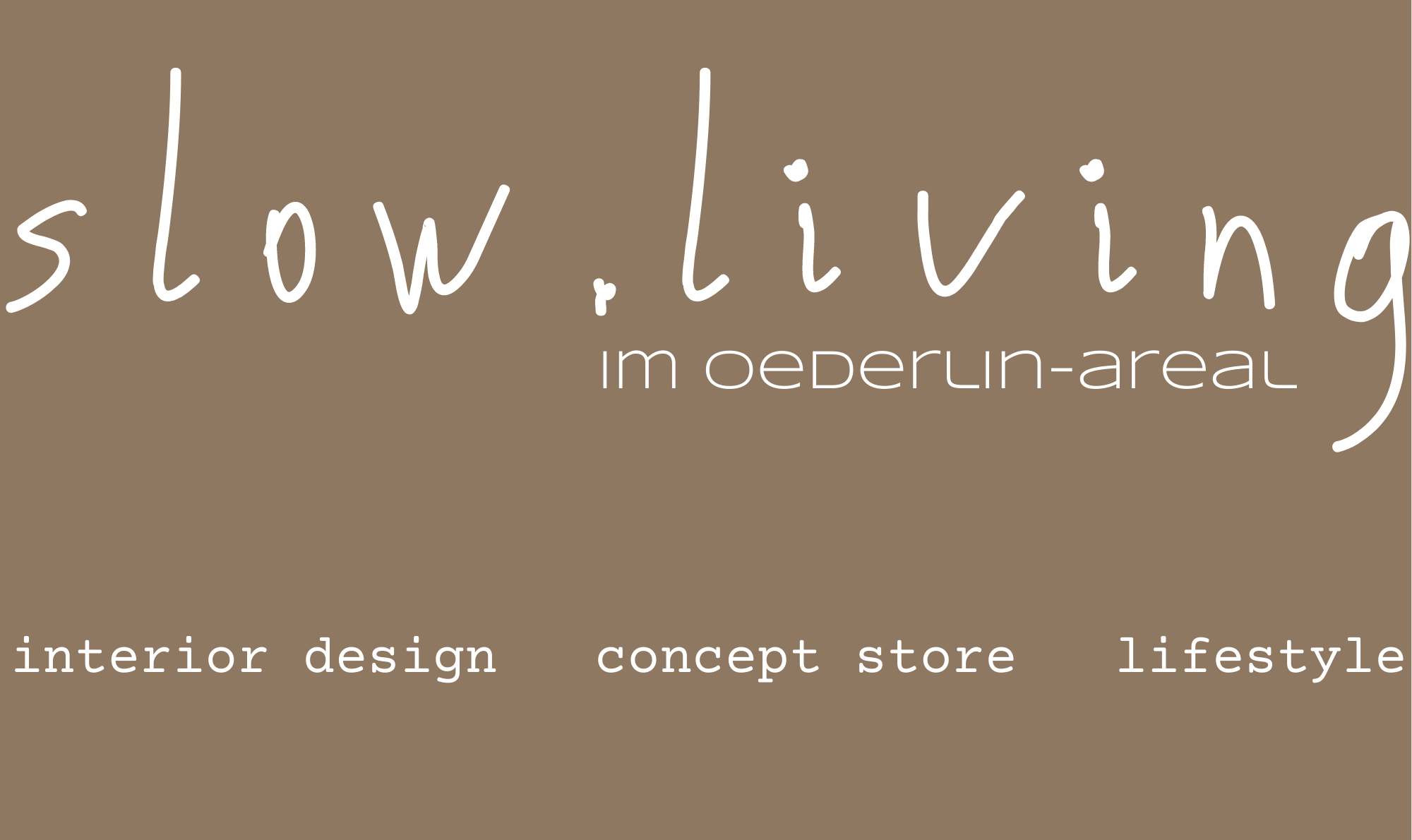 SLOW LIVING by Franziska Arnold - concept store